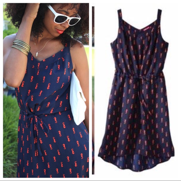 Merona Dresses & Skirts - Merona Seahorse Dress
